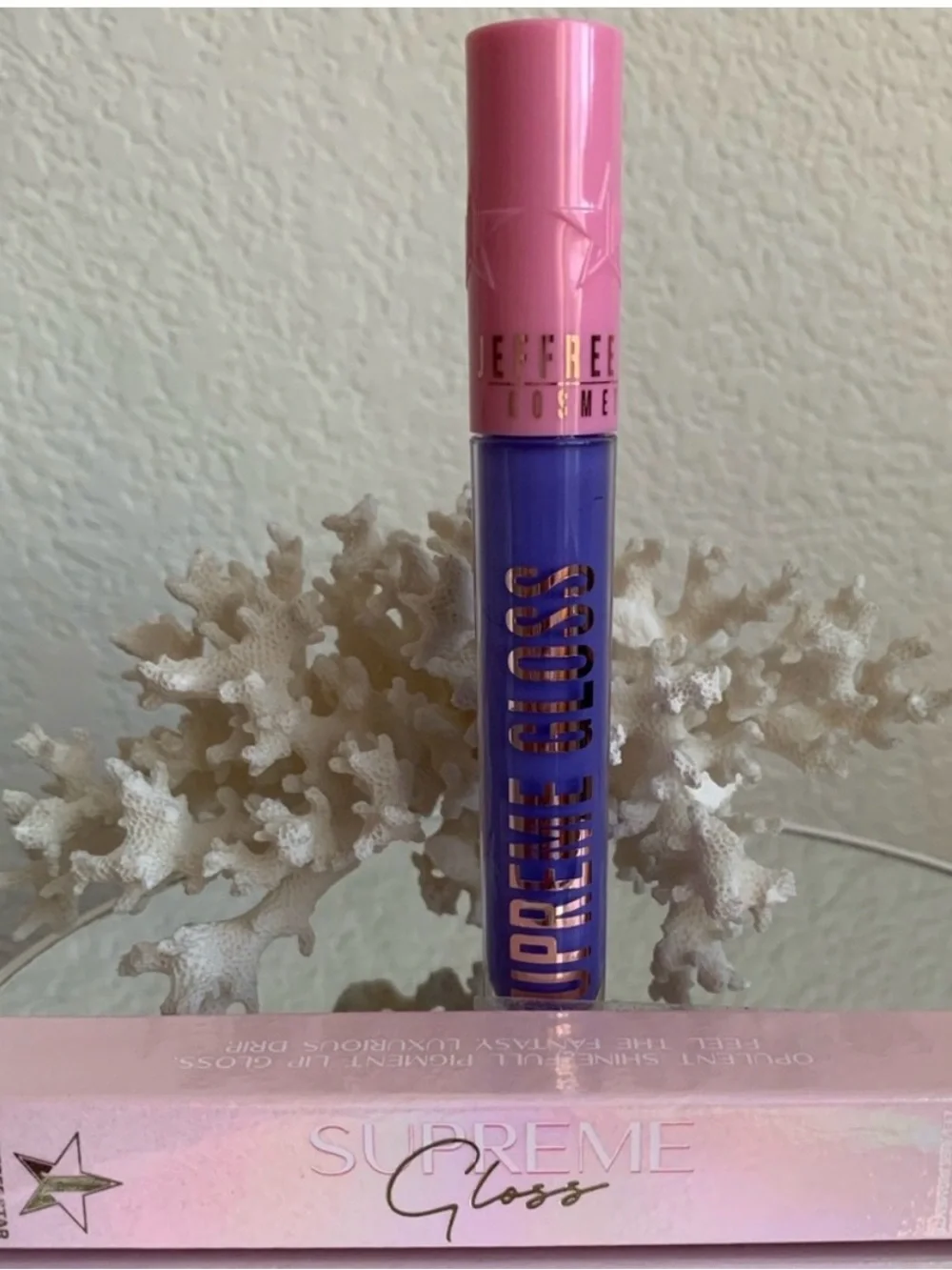 JEFFREE STAR Supreme Gloss Lip Gloss No Apologies Full Size Discontinued NIB